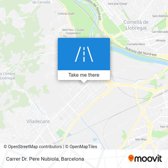 Carrer Dr. Pere Nubiola map