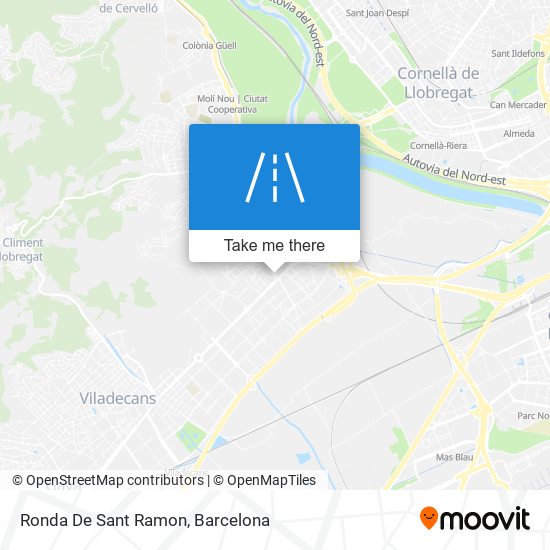 Ronda De Sant Ramon map