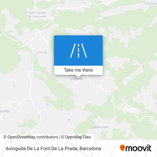 Avinguda De La Font De La Prada map