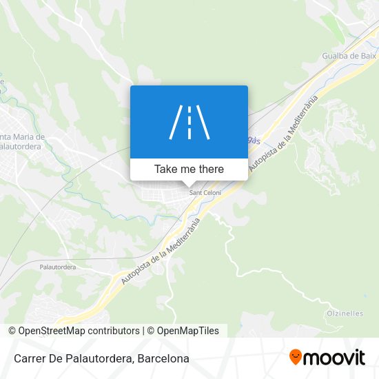 Carrer De Palautordera map