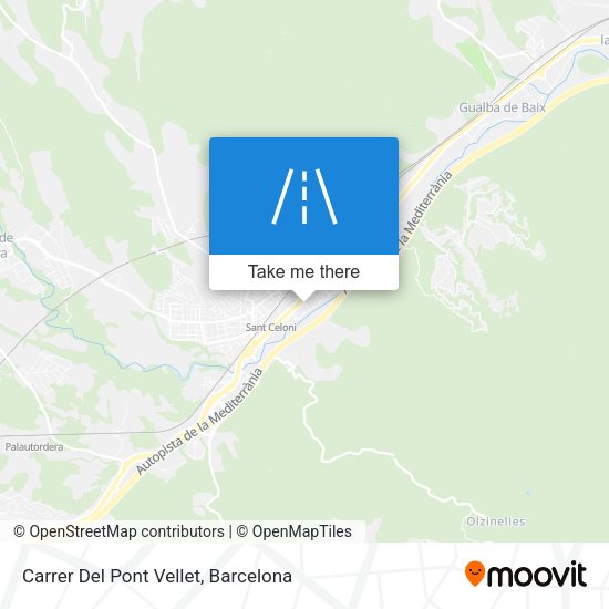 Carrer Del Pont Vellet map