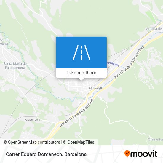 Carrer Eduard Domenech map