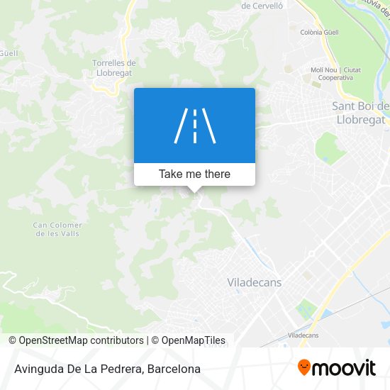 Avinguda De La Pedrera map
