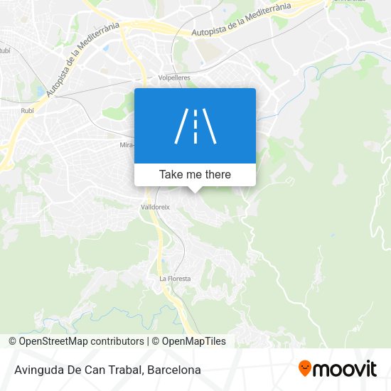Avinguda De Can Trabal map
