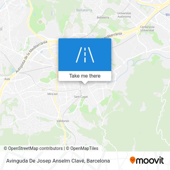 Avinguda De Josep Anselm Clavé map