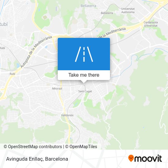 Avinguda Enllaç map