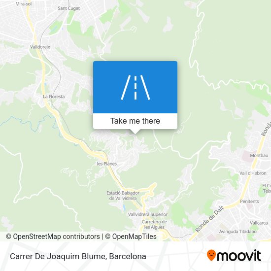 Carrer De Joaquim Blume map