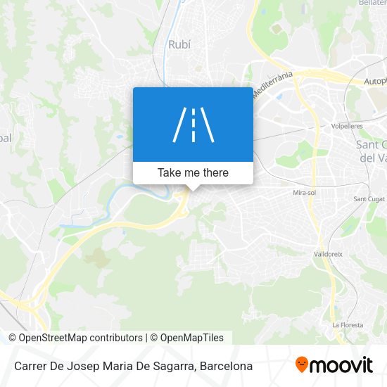 Carrer De Josep Maria De Sagarra map