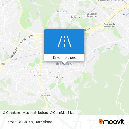 Carrer De Salles map