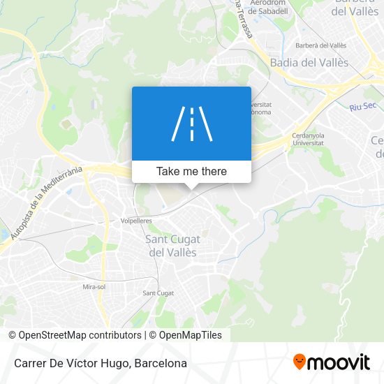 Carrer De Víctor Hugo map