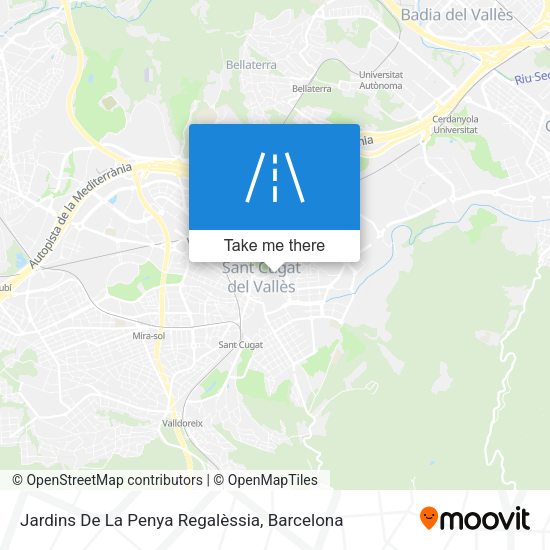 Jardins De La Penya Regalèssia map