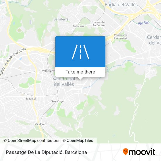 Passatge De La Diputació map