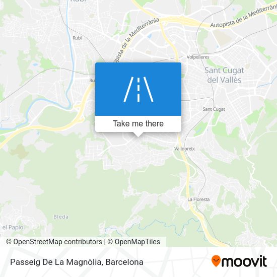 Passeig De La Magnòlia map