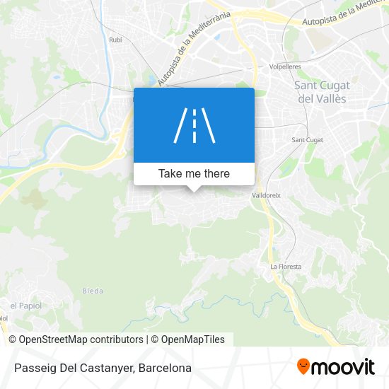 Passeig Del Castanyer map