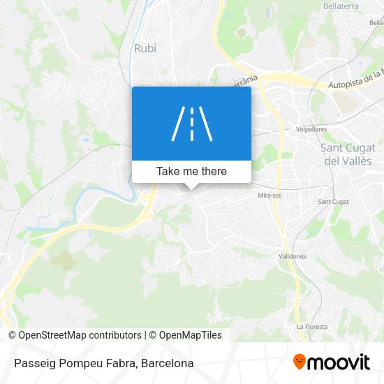 Passeig Pompeu Fabra map