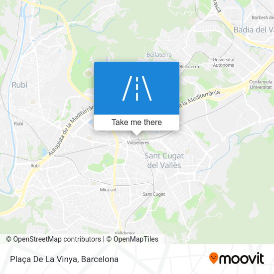 Plaça De La Vinya map