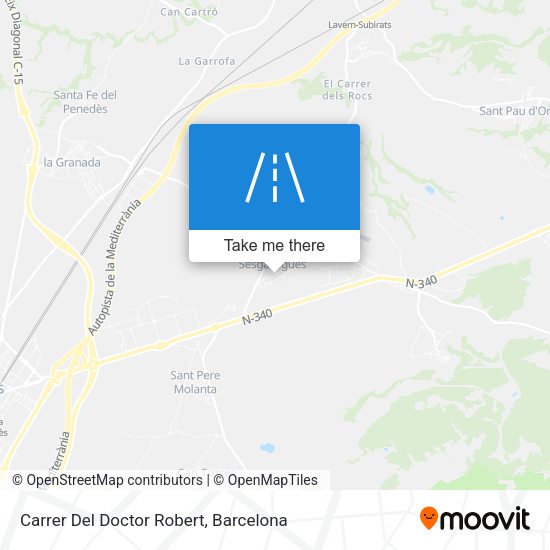 Carrer Del Doctor Robert map