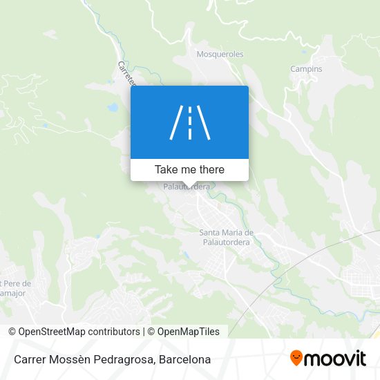 Carrer Mossèn Pedragrosa map