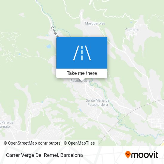 Carrer Verge Del Remei map