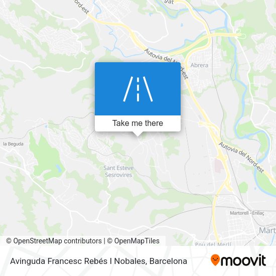Avinguda Francesc Rebés I Nobales map