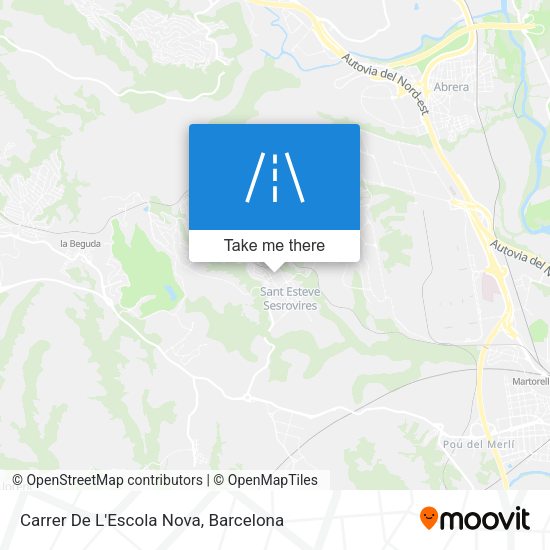 Carrer De L'Escola Nova map