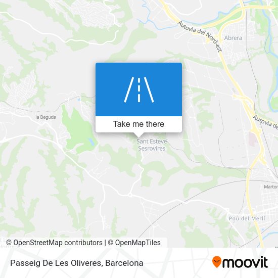 Passeig De Les Oliveres map
