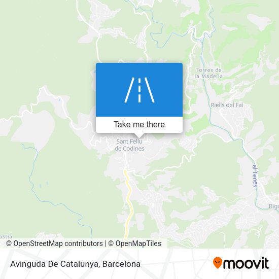 Avinguda De Catalunya map