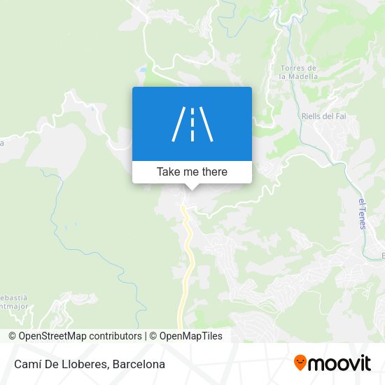 Camí De Lloberes map
