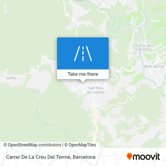 Carrer De La Creu Del Terme map