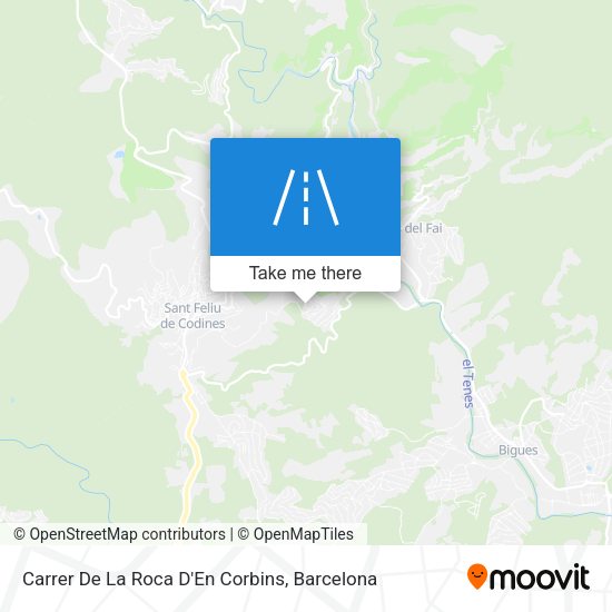 Carrer De La Roca D'En Corbins map