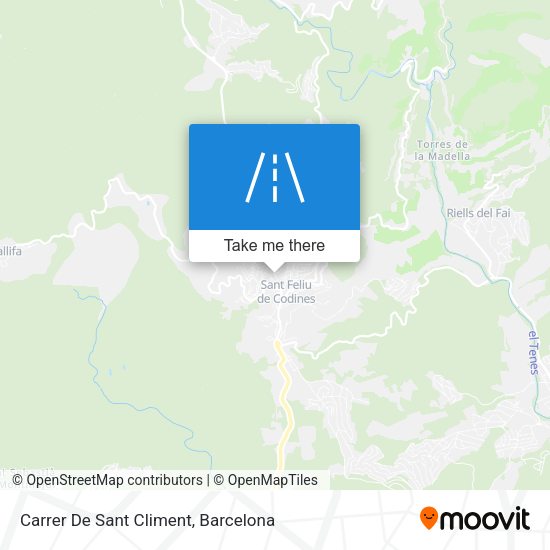 Carrer De Sant Climent map