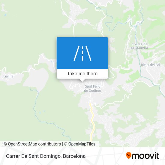 Carrer De Sant Domingo map