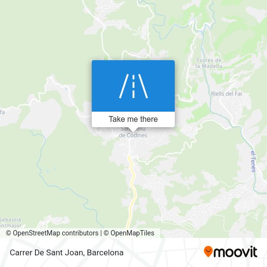 Carrer De Sant Joan map