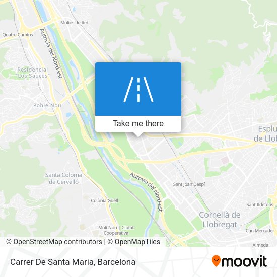 Carrer De Santa Maria map