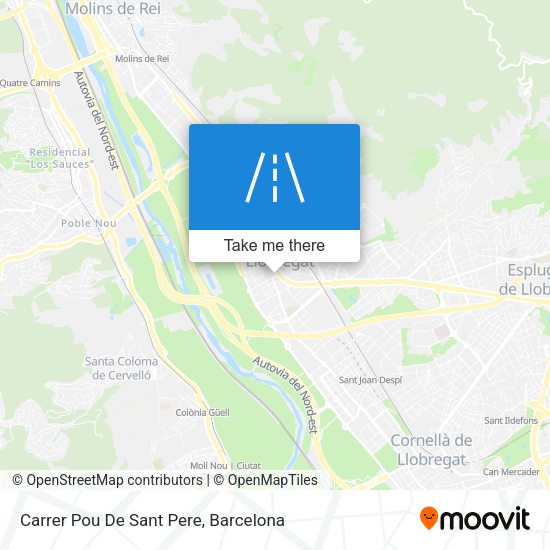 Carrer Pou De Sant Pere map