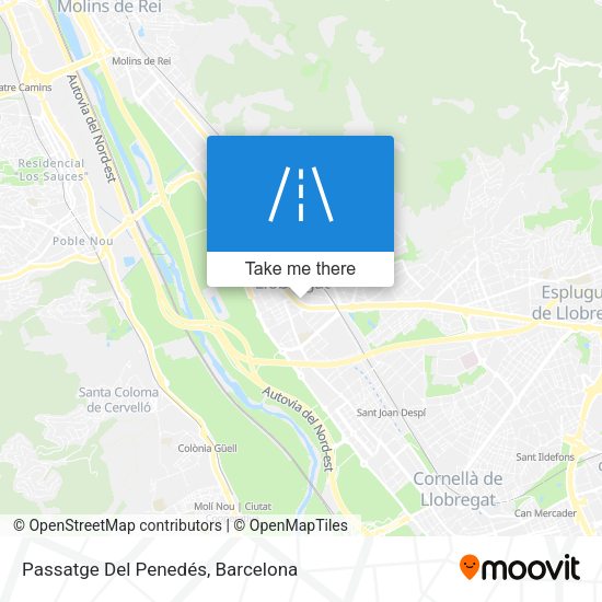 Passatge Del Penedés map