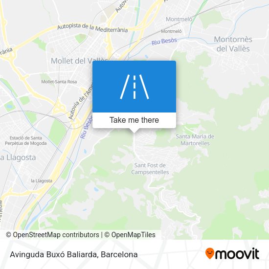 Avinguda Buxó Baliarda map