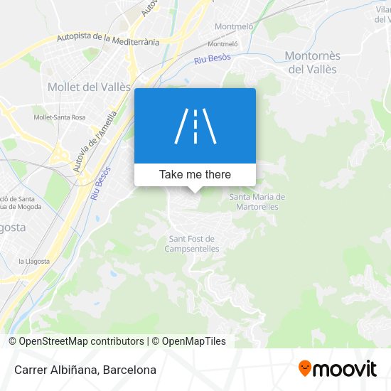 Carrer Albiñana map