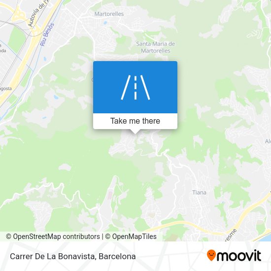 Carrer De La Bonavista map