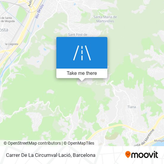 Carrer De La Circumval·Lació map