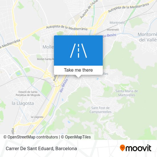 Carrer De Sant Eduard map
