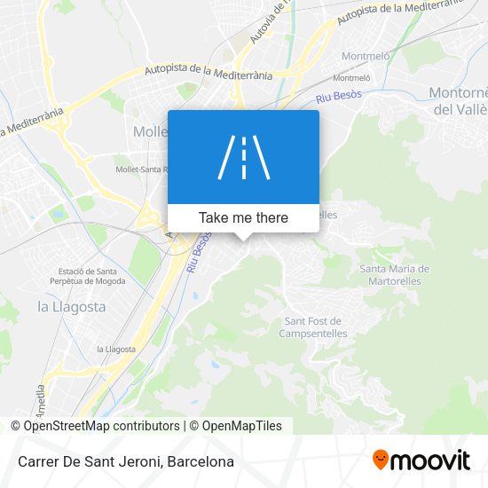Carrer De Sant Jeroni map