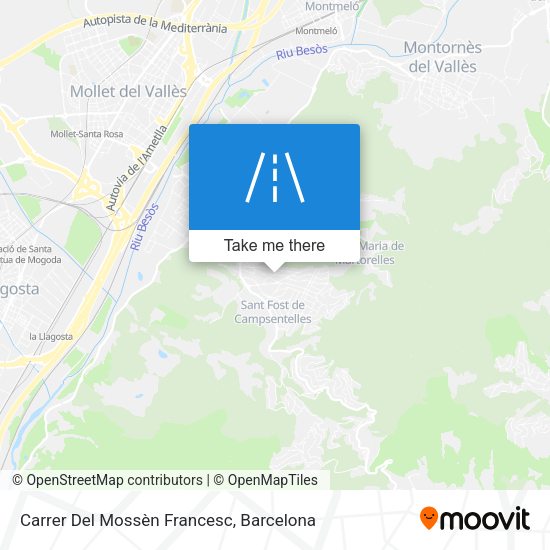Carrer Del Mossèn Francesc map