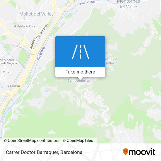 Carrer Doctor Barraquer map