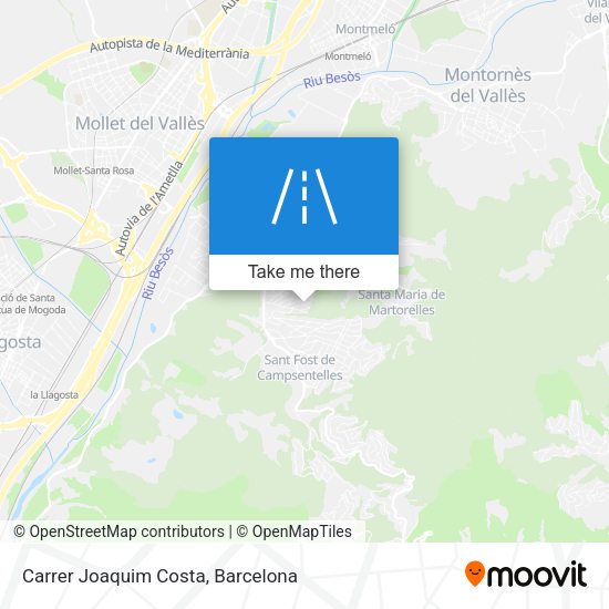 Carrer Joaquim Costa map