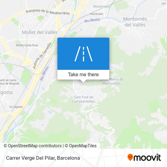 Carrer Verge Del Pilar map