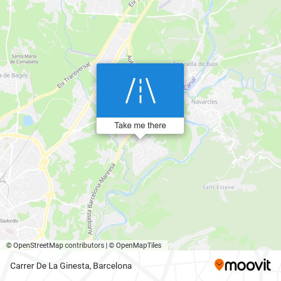 Carrer De La Ginesta map
