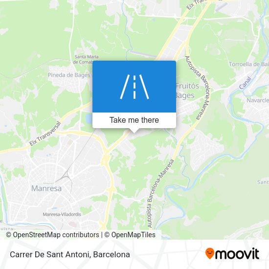 Carrer De Sant Antoni map