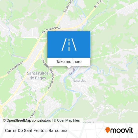 Carrer De Sant Fruitós map