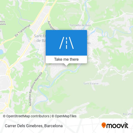 Carrer Dels Ginebres map